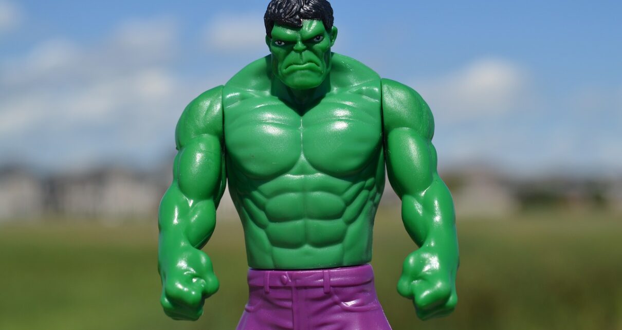 Figurka Hulka symbolizująca palumboizm